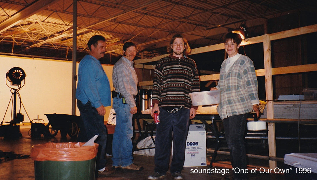 Doug and team on a film set