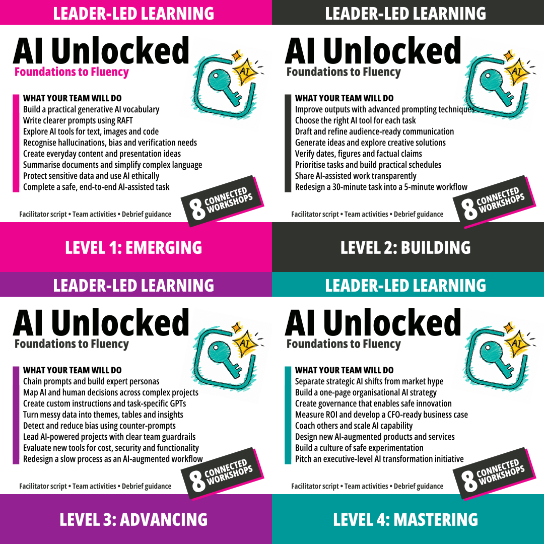 AI Unlocked 4-Course Bundle
