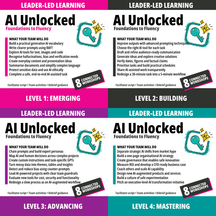 AI Unlocked four-course bundle