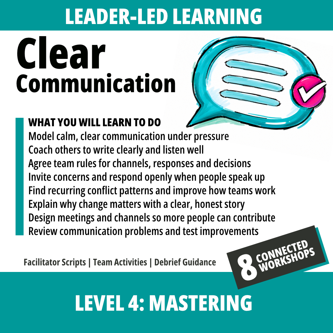 Clear Communication: 4-Course Bundle