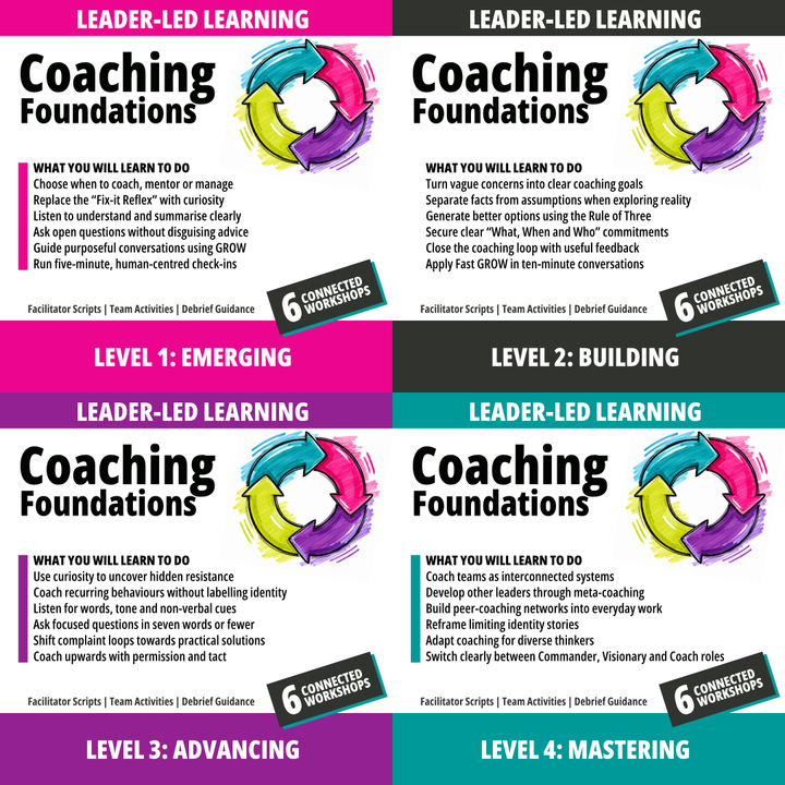Coaching Foundations four-course bundle