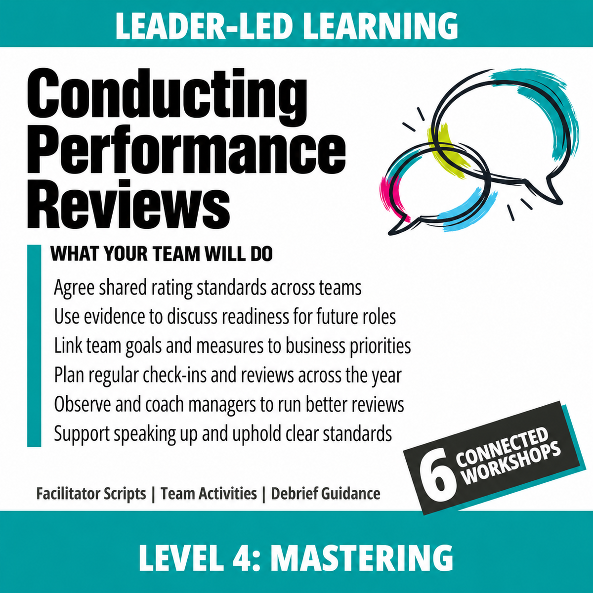Conducting Performance Reviews: Level 4 - Mastering