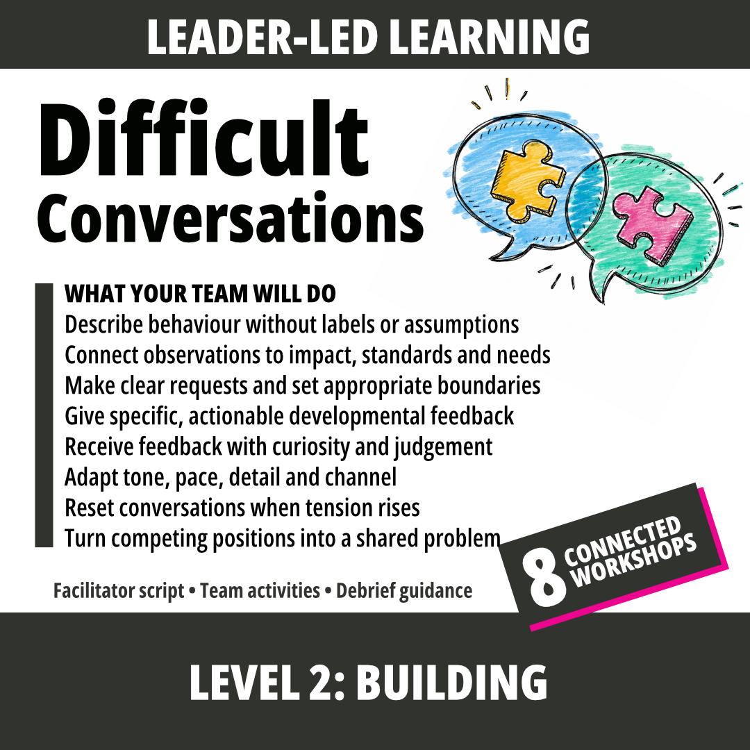 Difficult Conversations: Level 2