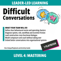 Difficult Conversations: Level 4 Playbook