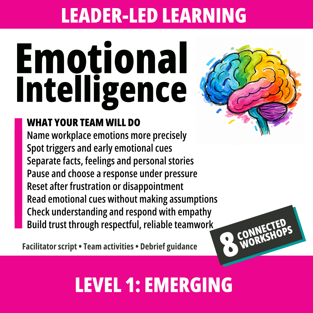 Emotional Intelligence at Work: Level 1