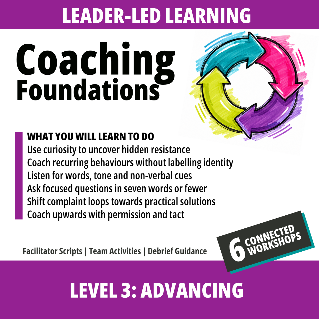 Coaching Foundations: Level 3